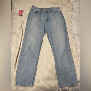Madewell loose denim jeans